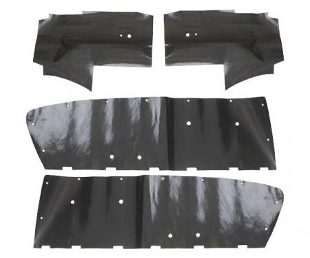 Ford Mustang Door Trim Panel Water Shields - 4 Pieces - Convertible