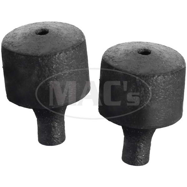 Trunk Lid Bumpers Black Rubber Comet Mustang Depot