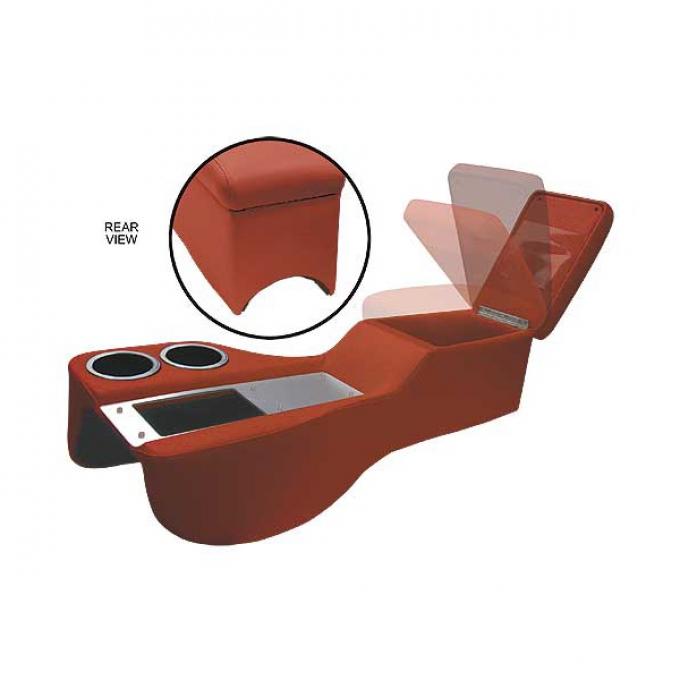 Ford Mustang Humphugger Cruiser Console - Coupe & Fastback - Maroon