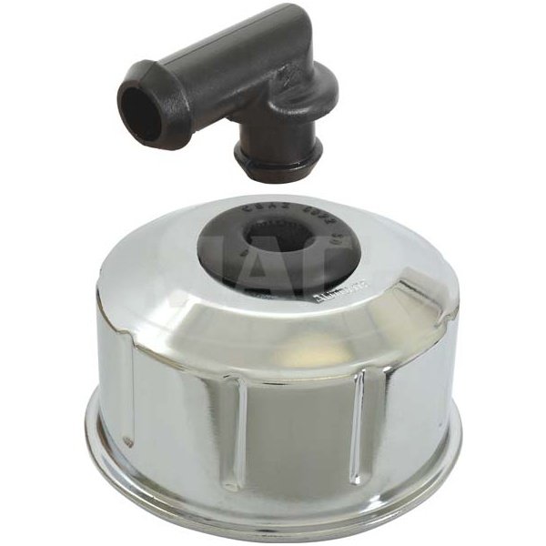 Oil Filler Breather Cap Chrome Opening in Top Twisttype