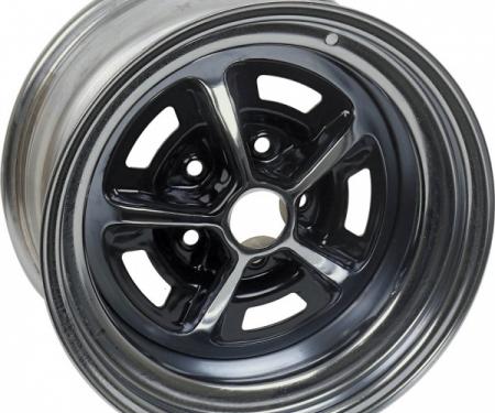 Maryland Mustang 14x5 Styled Steel GT Wheels – Set Of 4 With Center Caps & Lug Nuts, Chrome Finish