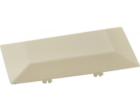 Dome Light Lens - White Plastic