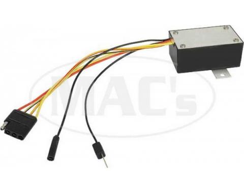 Directional Relay (in trunk) 1968 Cougar, 1968 T-Bird w/o Auxiliary stop lamp (before 11/6/67)