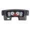 Ford Mustang Dakota Digital VHX Instrument With Silver Alloy Style Face, 1987-1989