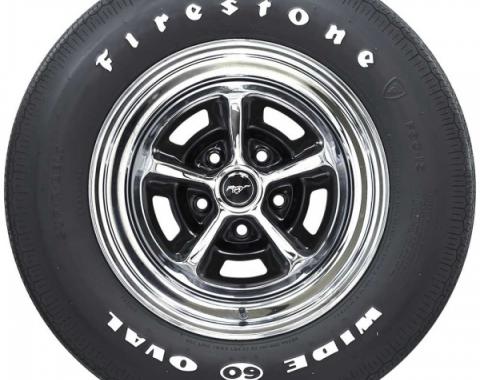 Tire - F60 x 15 - Raised White Letters - Firestone Wide Oval