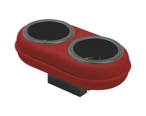 Ford Mustang Plug & Chug Drink Holder - Dark Red