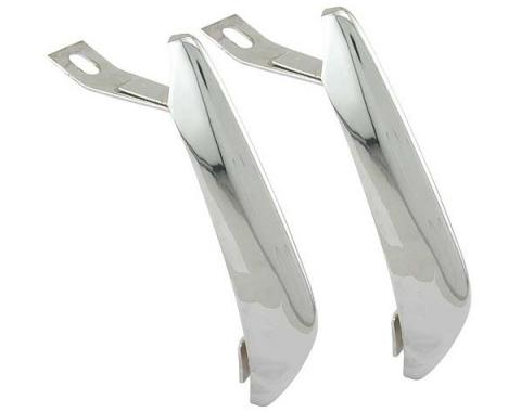 Ford Mustang Rear Bumper Guards - Chrome