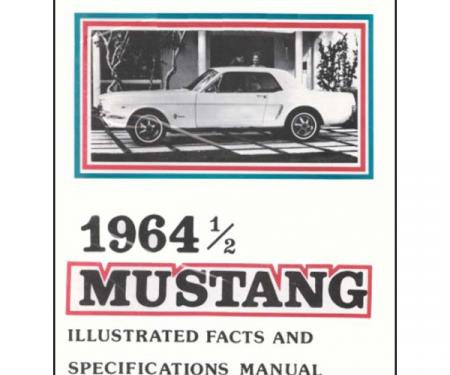 Mustang Illustrated Facts And Specifications Manual - 24 Pages