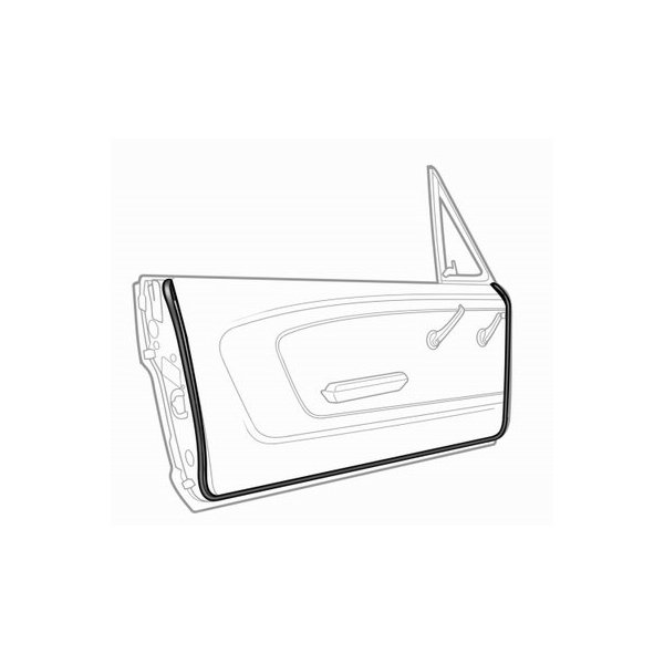 Ford Mustang Door Seals - Rubber | Mustang Depot