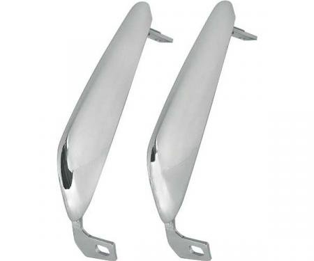 Ford Mustang Front Bumper Guards - Chrome