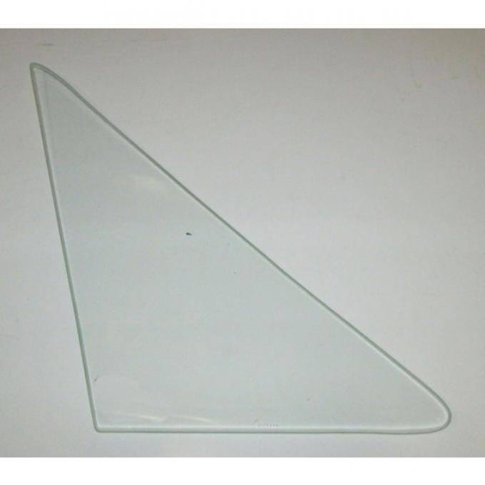 Vent Window Glass, Right - 65-66 Ford Mustang - Fastback