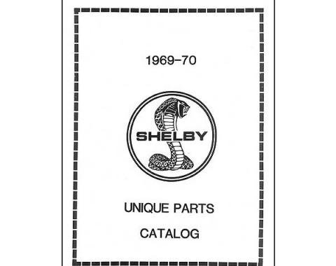 Ford Mustang Shelby Unique Parts Catalog - 32 Pages