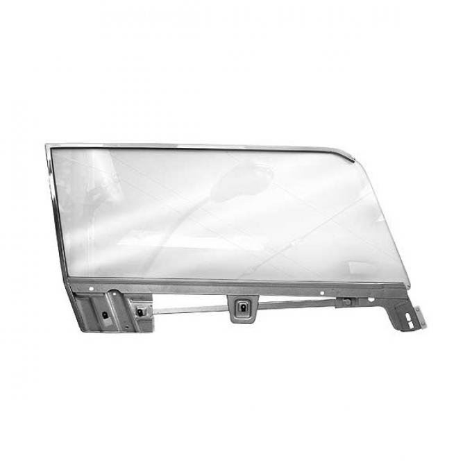 Ford Mustang Door Glass Kit - Right - Coupe