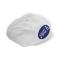 Driving Cap, Gatsby Style, White, With Ford A Patch