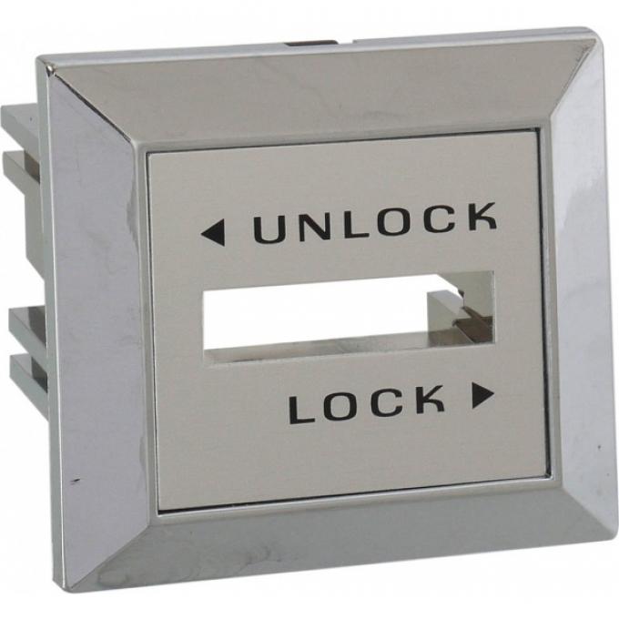 Daniel Carpenter Mustang Power Door Lock Switch Bezel, Right Side, 1979-1980 D9ZZ-14528-C