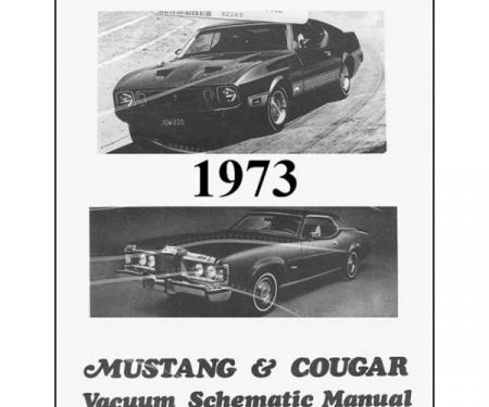 Mustang And Cougar Vacuum Schematic Manual - 3 Pages - 1 Illustration