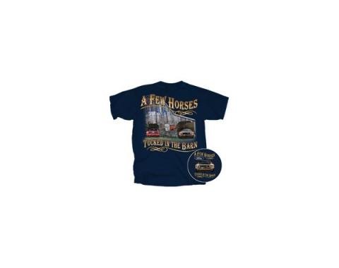 Men's Ford Mustang "A Few Horses Tucked In The Barn" T-Shirt