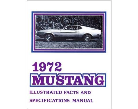 Mustang Illustrated Facts And Specifications Manual - 30 Pages