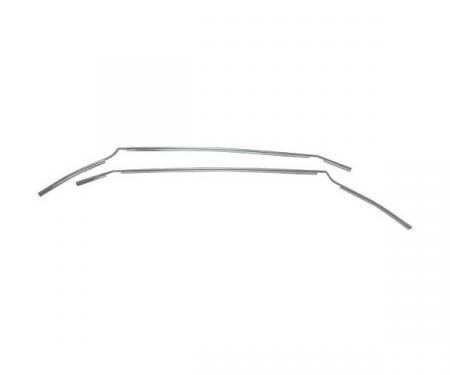 Ford Mustang Door Edge Guards - Stainless Steel