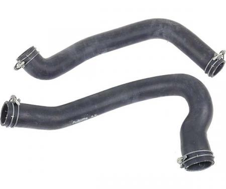 Ford Mustang Radiator Hose Set - 2 Hoses - Script - 302 V-8