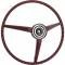 Ford Mustang Steering Wheel - 3 Spoke - Red