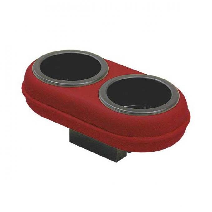 Ford Mustang Plug & Chug Drink Holder - Dark Red