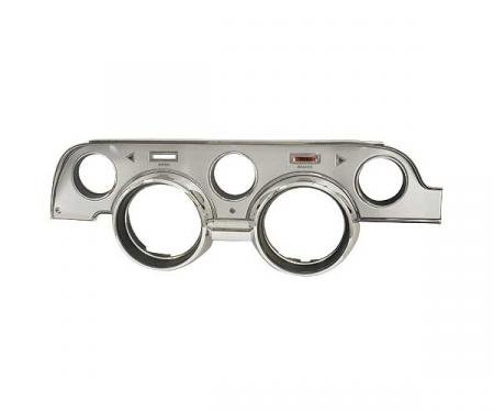Ford Mustang Instrument Bezel - Brushed Aluminum Finish - Deluxe