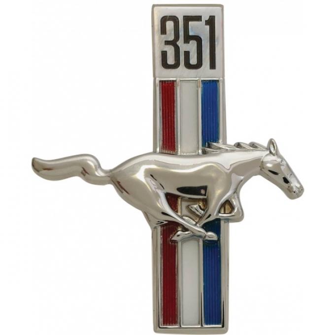 67-68 Running Horse & 351 Emblem / Right