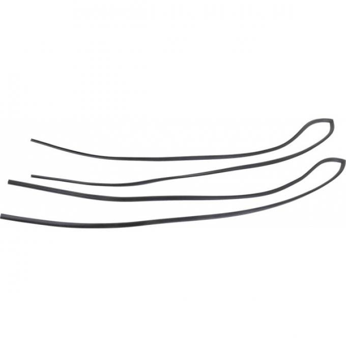 Daniel Carpenter Mustang Convertible Windshield Trim Seals, 1983-1993 E9ZZ-7603160