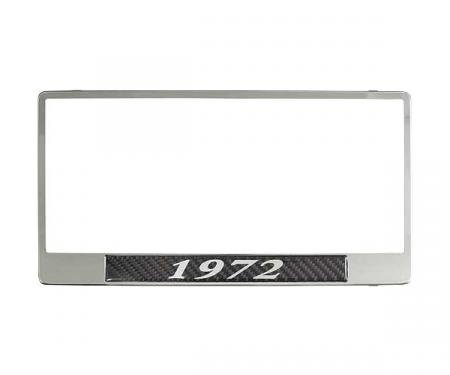 License Plate Frame - 1972