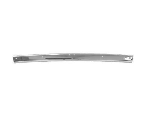 Ford Mustang Windshield Header Moulding - Chrome - Convertible