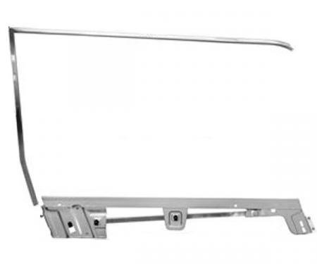Door Glass Frame Kit / Right / Convertible