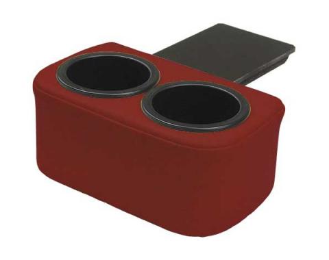 Ford Mustang Plug & Chug Drink Holder - Dark Red