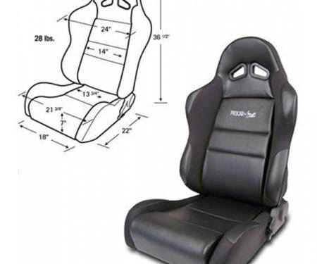 Mustang Bucket Seat, Sportsman Series, Right