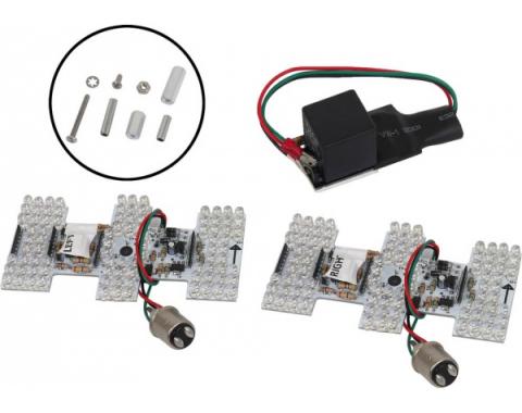Mustang Sequential LED Tail Light Kit, 1964-1966