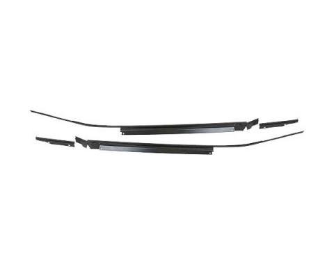 Mustang Fastback Roof Drip Rails, 1969-1970