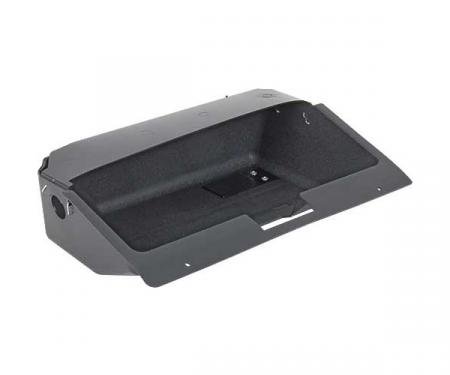 Ford Mustang Glove Box Liner - Plastic - Stainless Steel Clips Are Installed