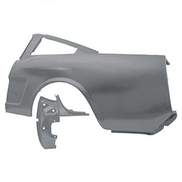 Ford Mustang Quarter Panel - 1 Piece Design - Left - Fastback | Mustang