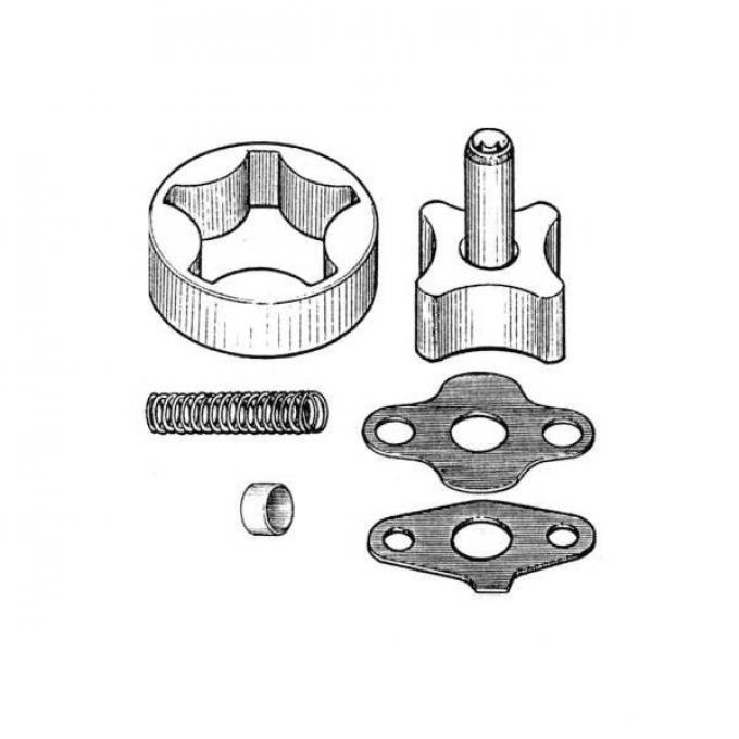 Oil Pump Rebuild Kit - 200 6 Cylinder