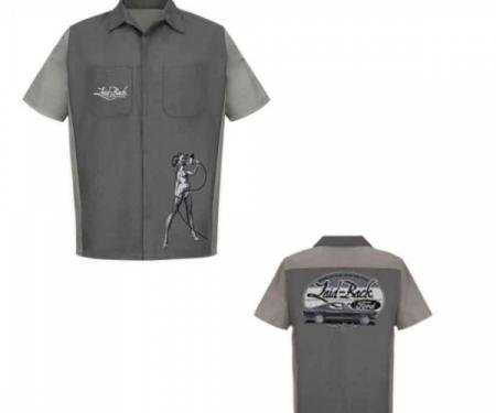 Mechanic Shirt American Made, Blue Oval Cool