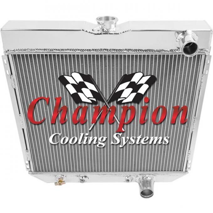 Ford Champion Aluminum Radiator, 4-Row