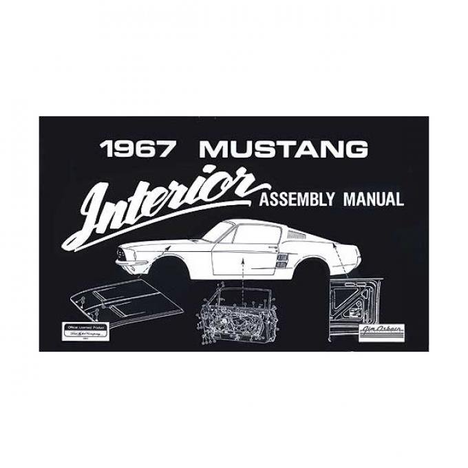 Ford Mustang Interior Trim Assembly Manual - 57 Pages