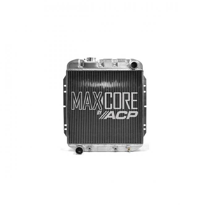Ford Mustang - MaxCore Radiator, V8 (5.0 Convert) LH Out - OE-Style Alum)