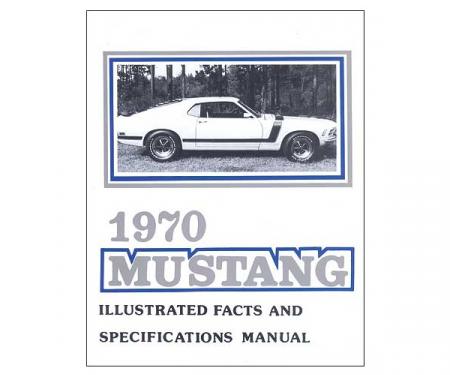 Mustang Illustrated Facts And Specifications Manual - 68 Pages