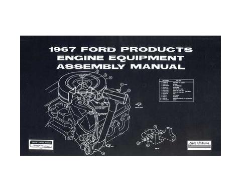 Ford Products Engine Equipment Assembly Manual - 253 Pages