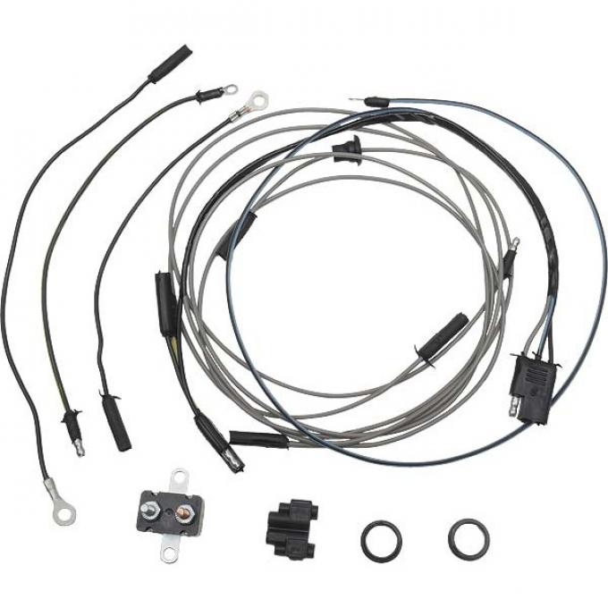 Ford Mustang Fog Light Under Dash Wiring Kit - Complete