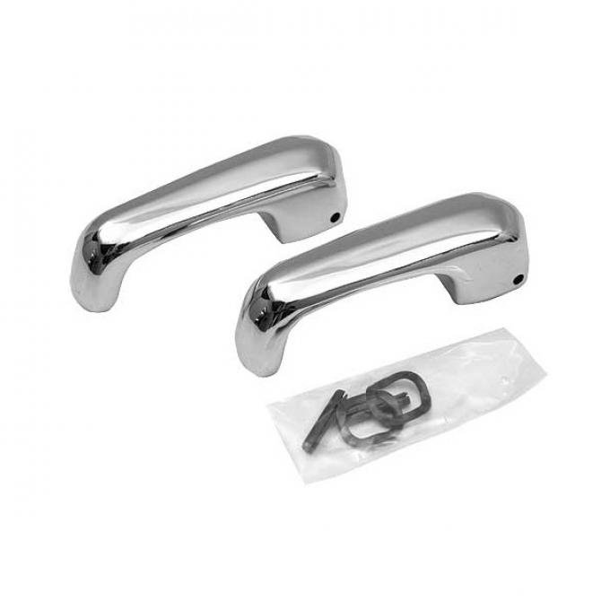 Vent Window Handles/ Early Style/ ChromeThese were used in Early 1968 and do not have the nylon tip.