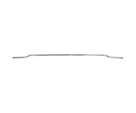 Ford Mustang Trunk Lid Moulding - Polished Aluminum - Coupe & Convertible