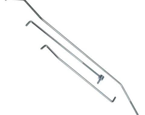 Ford Mustang Door Latch Rod Set - 3 Pieces - Right
