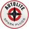 Decal, Autolite Sparkplug Circle, 4, 1955-57